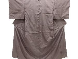 大正ロマン　縞織り出しお召着物